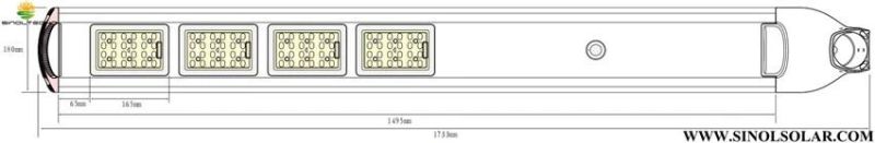 Sinoltech Inl Series 40W Solar Powered LED Lights (INL-40W)