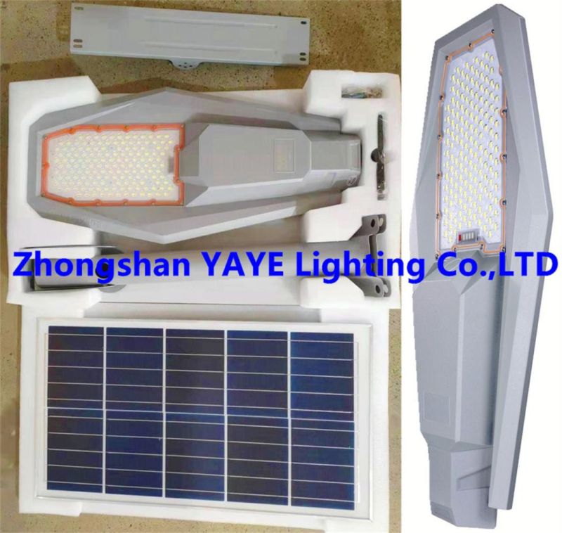 Yaye Hot Sell Outdoor Waterproof 100W/200W/300W/400W Solar LED Street Road Wall Garden Light with IP66/ Remote Controller/ 3 Years Warranty/ 1000PCS Stock