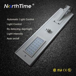 18W-120W Smart Solar LED Street Light Controled by Phone APP