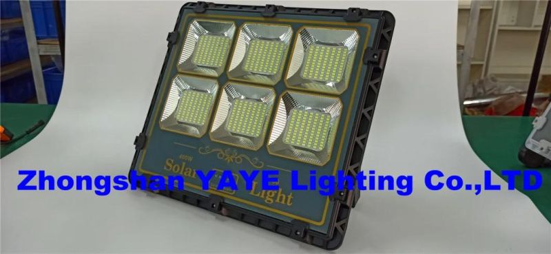 Yaye 2021 Best Sell Newest Design 300W Solar LED Flood Light/300W Solar Garden Light/Solar LED Projector with 3 Years Warranty