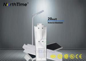 20W PIR Motion Sensor Intelligent LED Solar Panel Outdoor Light