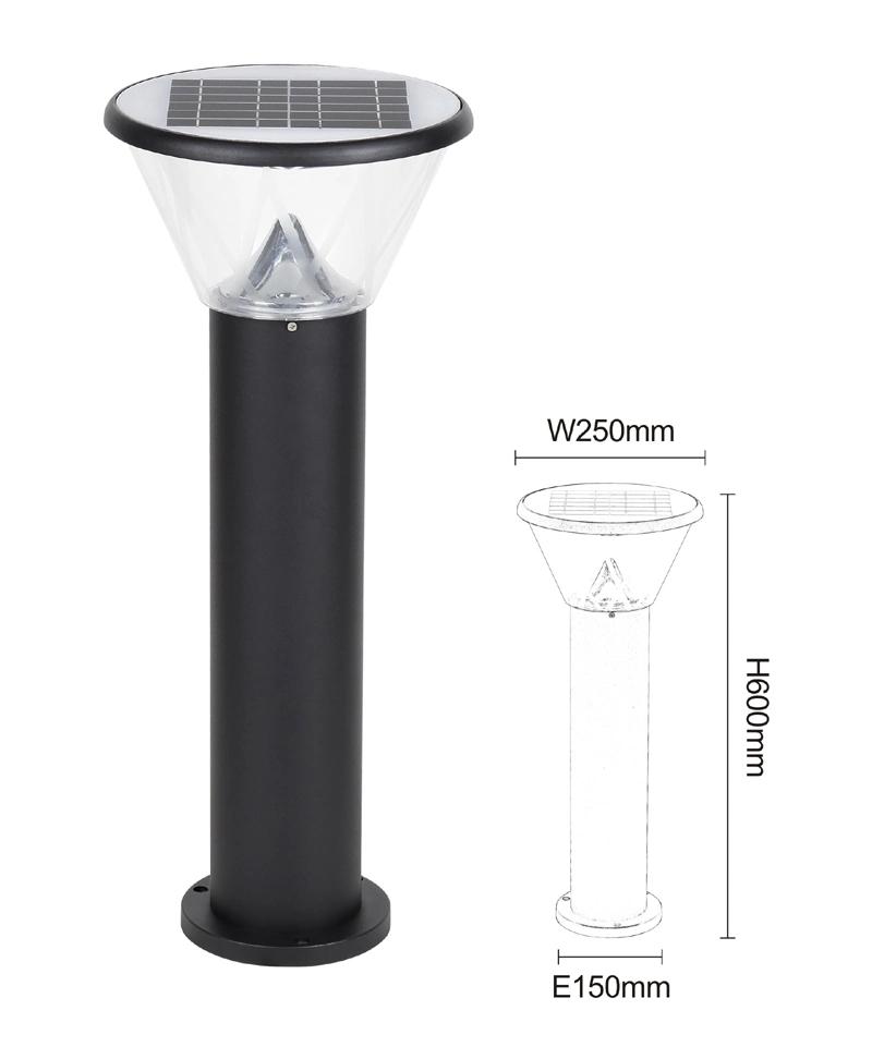 CE Waterproof Unique China Walll Solar LED Garden Light