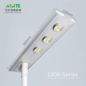 LED 60W Motion Sensor LED Solar Street Light Waterproof Outdoor Wall Lighting for Garden Lighting