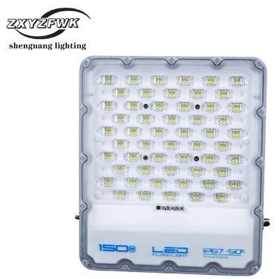 50W 100W 150W 200W 300W Shenguang Brand Grace Model Outdoor LED Floodlight with Great Design