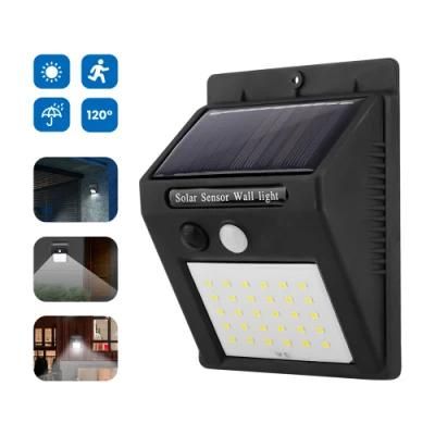 20 LED Solar Waterproof Light Outdoor Solar Lamp Motion Sensor Night Security Wall Lamp Energy Saving Garden Door Yard