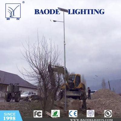 IP66 Outdoor 6m Solar Street Light Pole SGS Audited China Supplier