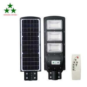 Factory Wholesale Sales 60 Watt All in One Solar Street Light with Remote Control