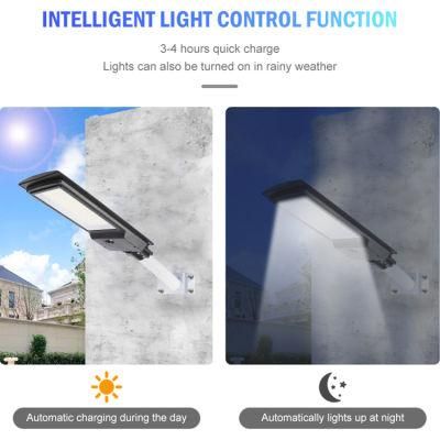 High Quality Super Bright IP65 Waterproof 100 200 300 Watt All in One Solar LED Street Light