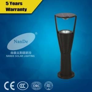 Acrylic Lamp Shade Solar Lawn Light with Lithium Battery