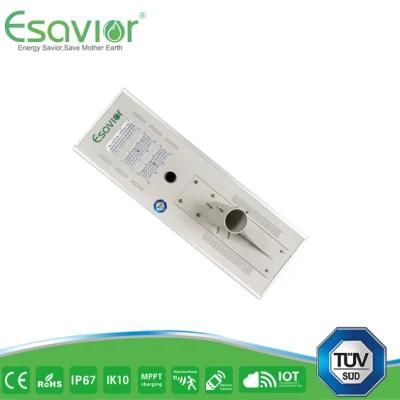 Esavior 3 Modules LED Solar Street Lights Solar Lights