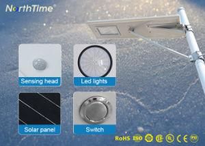 Last for 4 Rainy Days Renewable Solar Powered LED Street Lights for Sale 50W