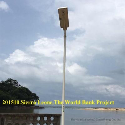 30W Integrated Outdoor Solar LED Street Light Power Lighting Garden Lamp