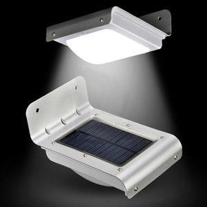 Outdoor High Lumen Solar Motion Sensor Light Small Solar Security LED PIR Outdoor Wall Light PIR Motion Sensor Light