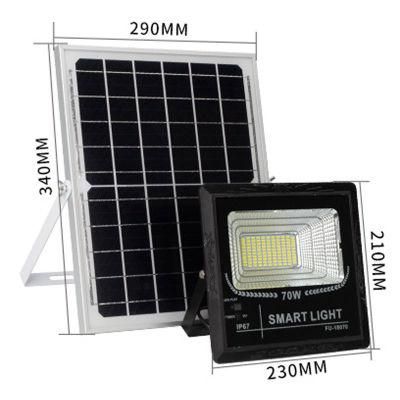 High Brightness Outdoor Lighting 25W-300W LED Solar Flood Light