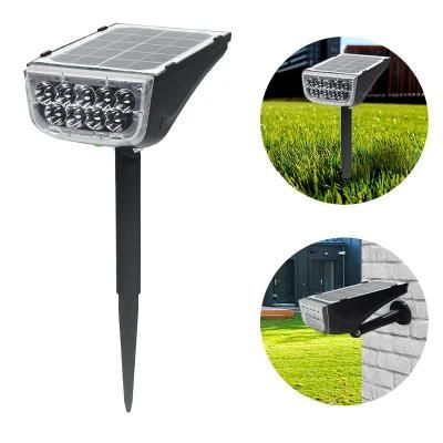 Waterproof Solar Powered Wall Lights Energy Saving Solar Landscape Spotlights