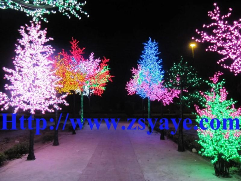 Yaye Cheapest Price Best Quality Warranty 2 Years Ce & RoHS Approval Waterproof IP65 LED Cherry Tree Light /LED Tree