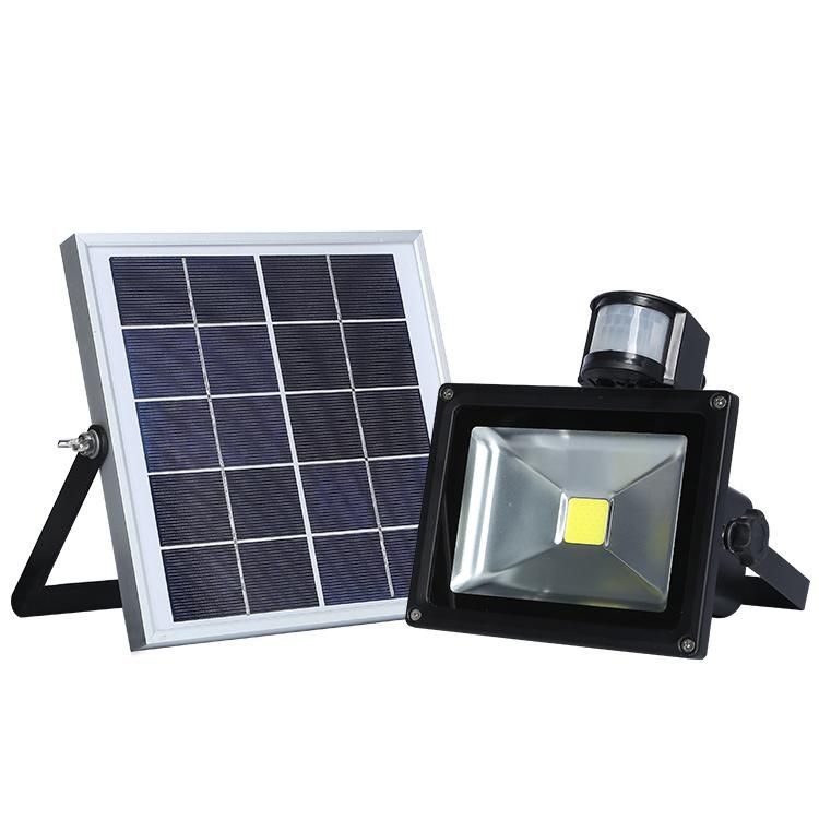 Hot Selling 50W 100W Waterproof Outdoor Floodlight with Solar Panel