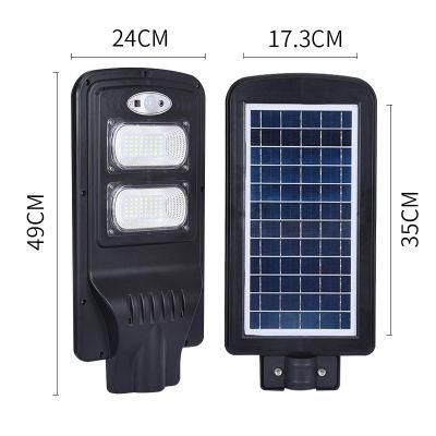 60W 90W 120W ABS Solar Power Lights, Outdoor High Bay Hanging Light, Energy Saving Garden LED Lamps, Waterproof Road Lights