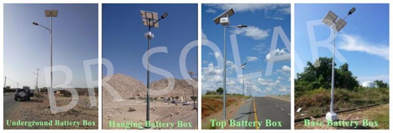 China Energy Saving Lamp 9m Pole 80W Solar Street Light