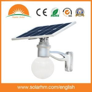 Guangzhou Factory 360 Degree Solar LED Moon Light All in One 30W LED Solar Garden Lighting