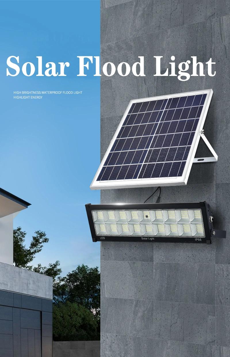 New LED Lighting Product LED Solar Flood Light Outdoor Yard Lighting with 300W LED Light