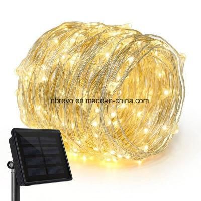 100 LED Solar Garden Cooper Wire Fairy Lights (RS1029)