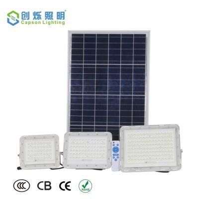 New Design Aluminum Waterproof 60W IP65 Solar Flood Light for Garden Stree