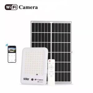 Lyd-Cam-8300 New Solar Flood Light with Integrated WiFi Camera Solar Camera Light