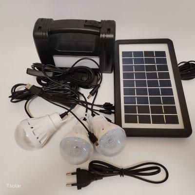 Multifunctional Solar Portable Light Solar Batten Light for Indoor, Hanging, Power Bank Solar Power System