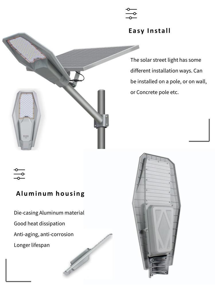 High Lumen Interstellar Warrior 400W LED Solar Street Light