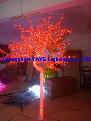 Yaye 18 Factory Price High Quality Ce/UL ABS LED Tree Light/ Outdoor /Indoor LED Cherry Tree Lights