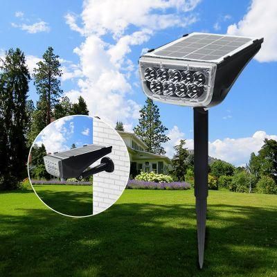 High Quality Portable Outdoor LED Solar Garden Spotlight