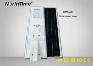 Smart Motion Sensor All-in-One Solar Street Light with Lithium Battery
