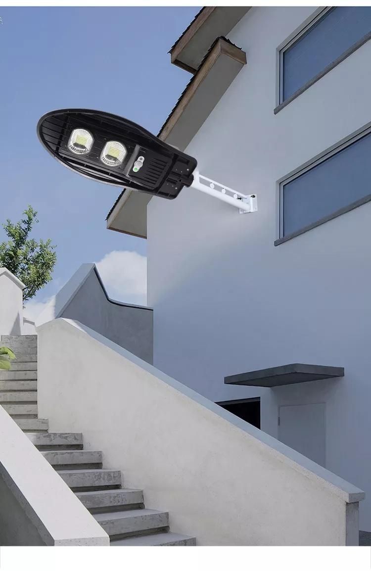 LED Solar Outdoor Waterproof IP65 ABS Integrated Street Light 120W