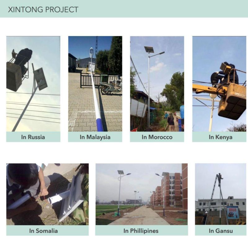 ISO Certificated Solar LED Outdoor Pedestrian Street Light All in One Solar LED Outdoor Street Lighting Maintenance Free
