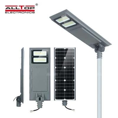 Alltop Adjustable Angle Highway Waterproof IP65 40W 60W 100W All in One Solar LED Street Light