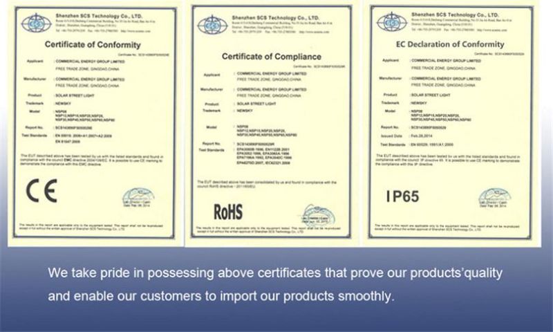 2020 New Product in China Streat Light Solar