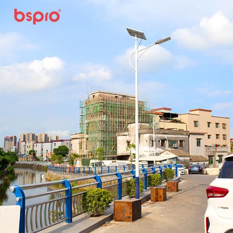 Bspro High Lumen Aluminum Outdoor LED Street Outdoor Solar Road Lamp
