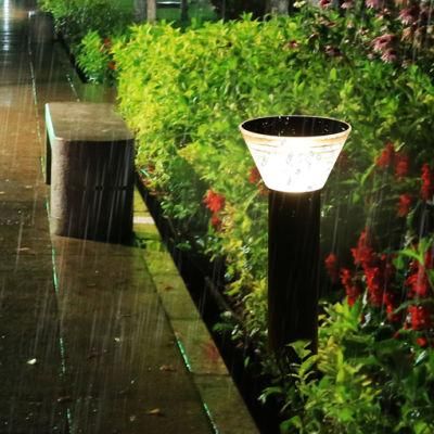 IP65 Ce Approved Dusk to Dawn Pathway Garden Lamp Smart LED Solar Outdoor Lights