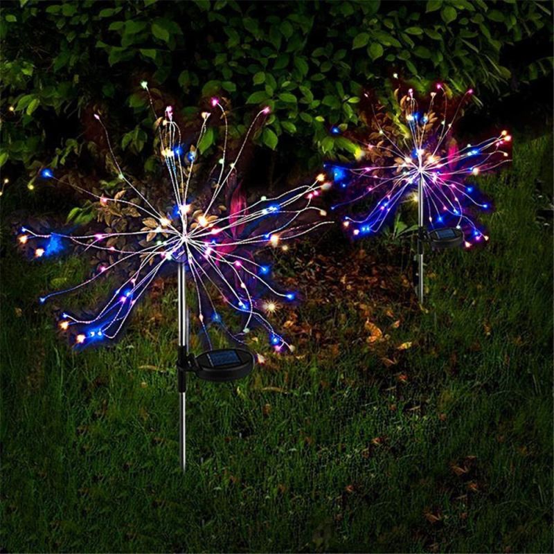 Solar Firework Tree Lights Solar Fairy Lights