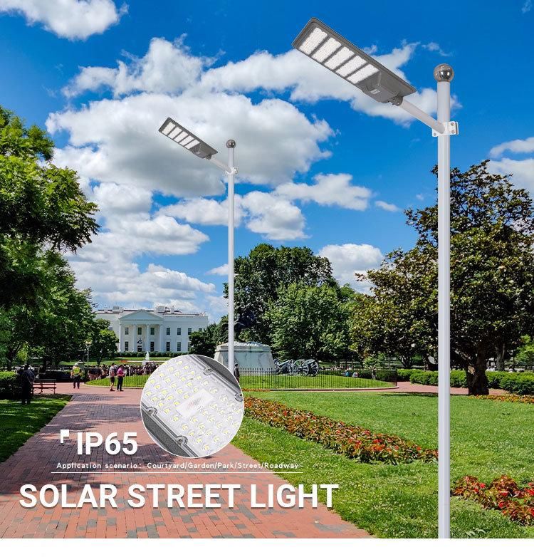 300W 400W 500W Die-Cast Aluminum LED Solar Street Lights Outdoor