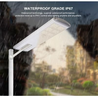 Solar LED Waterproof Outdoor IP67 Garden Flood Integrated All in One 600W 400W High Lumen Street Light
