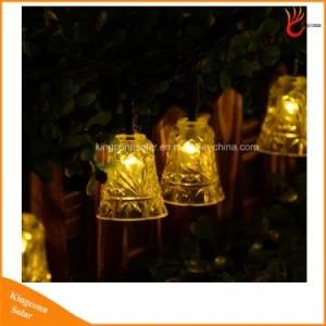 Bell Shape Landscape 50LED Outdoor Solar String Lights for Wedding Party Garden Path Decorations