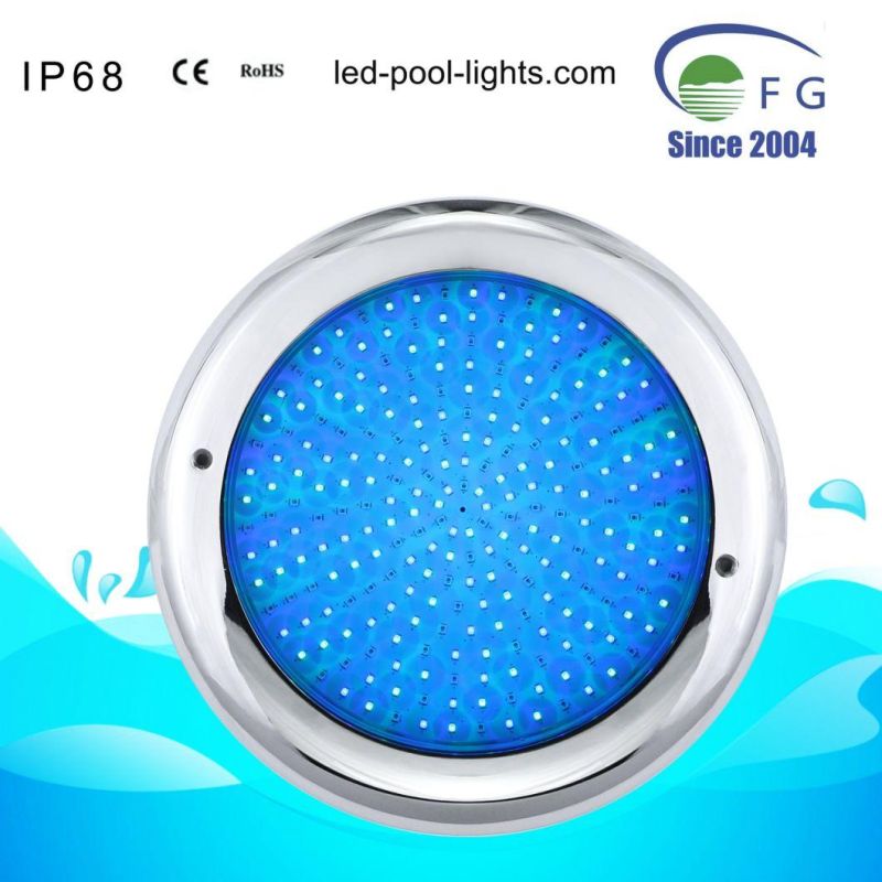 New All-in-One Resin Filled 316 Stainless Steel 6-35W RGB Swimming Pool LED Underwater Light