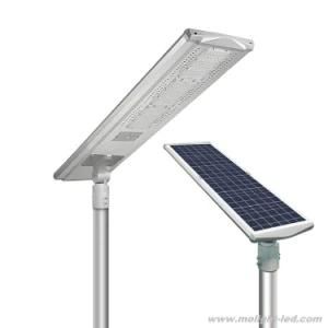 Lampara Luminario Solar Suburbano 100W Aluminio All in One Sin Cable Solar Lamp 100W
