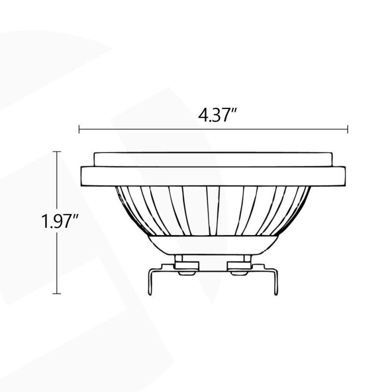 IP67 6W 9-24V AC/DC Landscape LED PAR36 for Garden Lighting