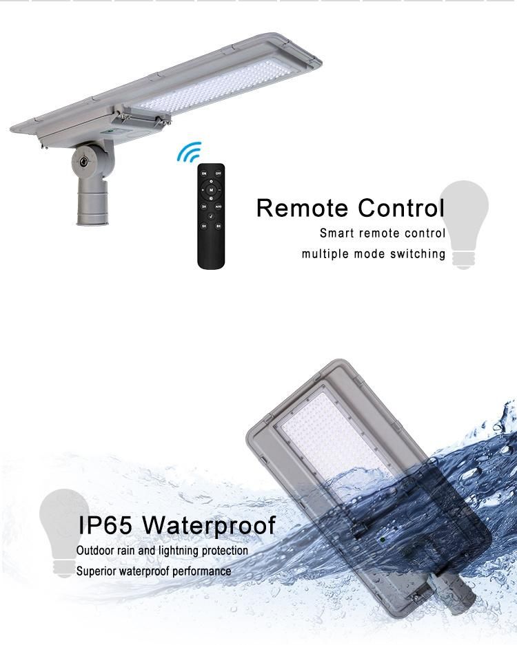 High Quality DC Bifacial Solar Streetlights 200W 500W 600W Bright Industrial All-in-One Solar Panel Prices LED Street Lights