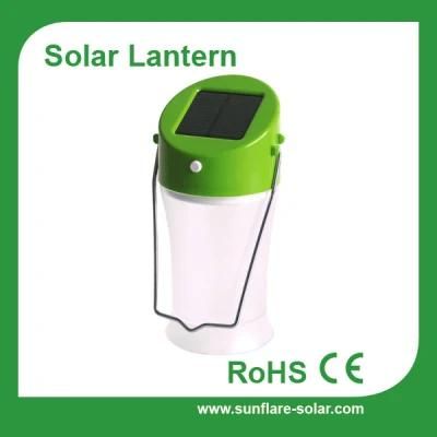 Red/Blue/Green Color Portable Solar Panel LED Lamp Lantern Light for Home Camping Lighting
