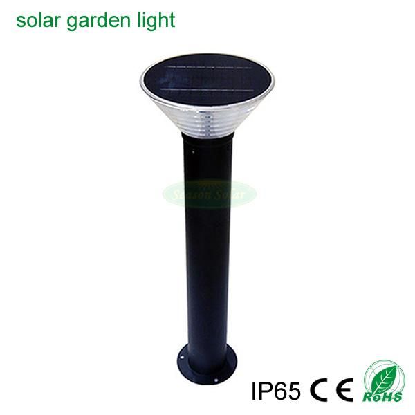 IP65 Energy Saving Lamp Outdoor Lighting Fixture 5W Solar Garden Lamp with LED Light Lamp