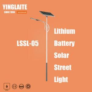 New Design Cheap Price 8m Pole 60W Lithium Battery Solar Street Lamp